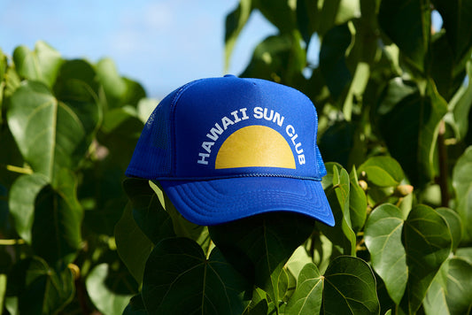 TRUCKER HAT - COBALT